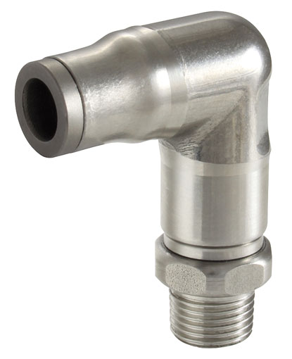 6mm x 1/4" MALE STUD ELBOW BSPT - LE-3809 06 13